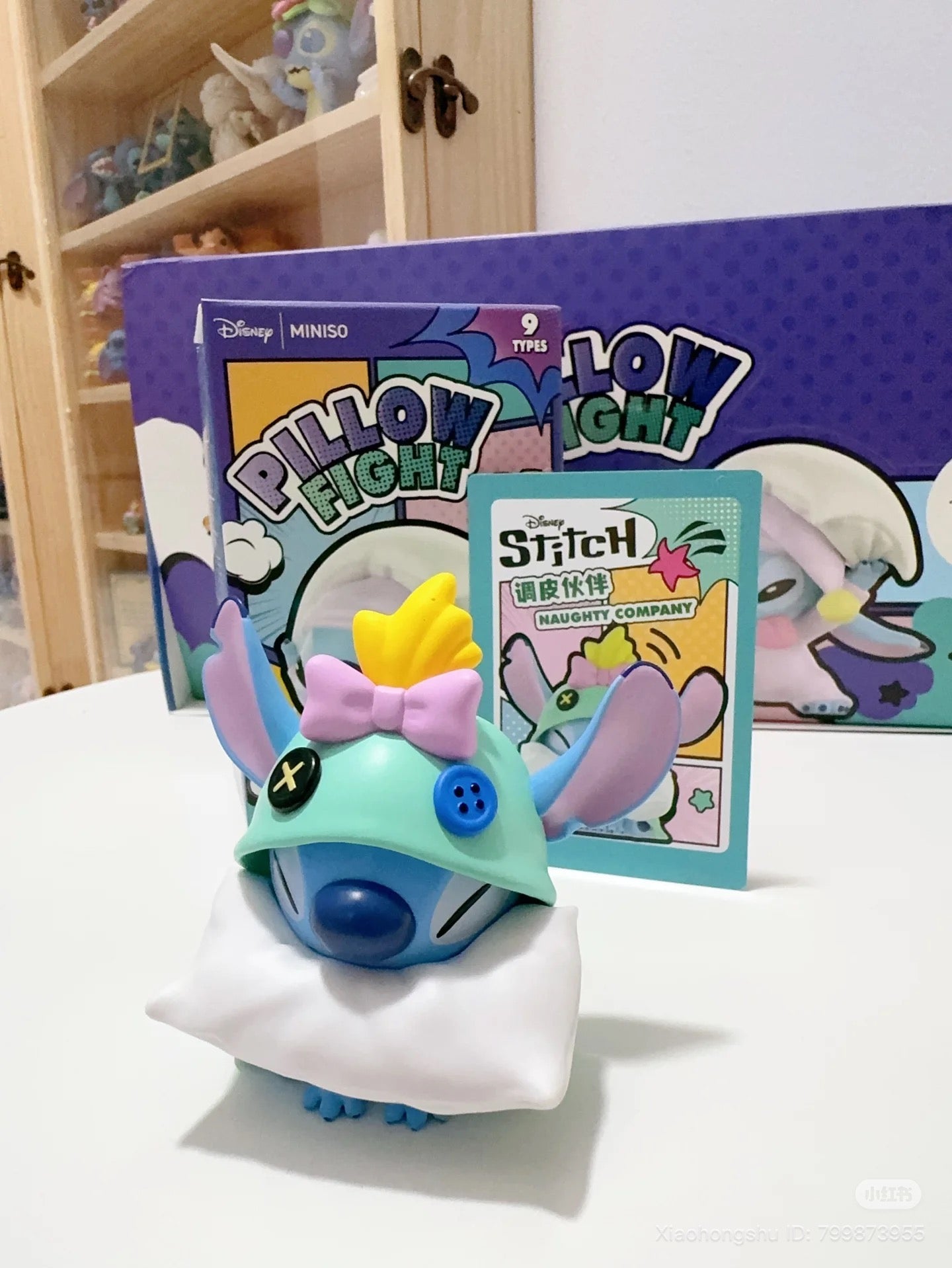 MINISO Stitch Pillow Fight Series Figures