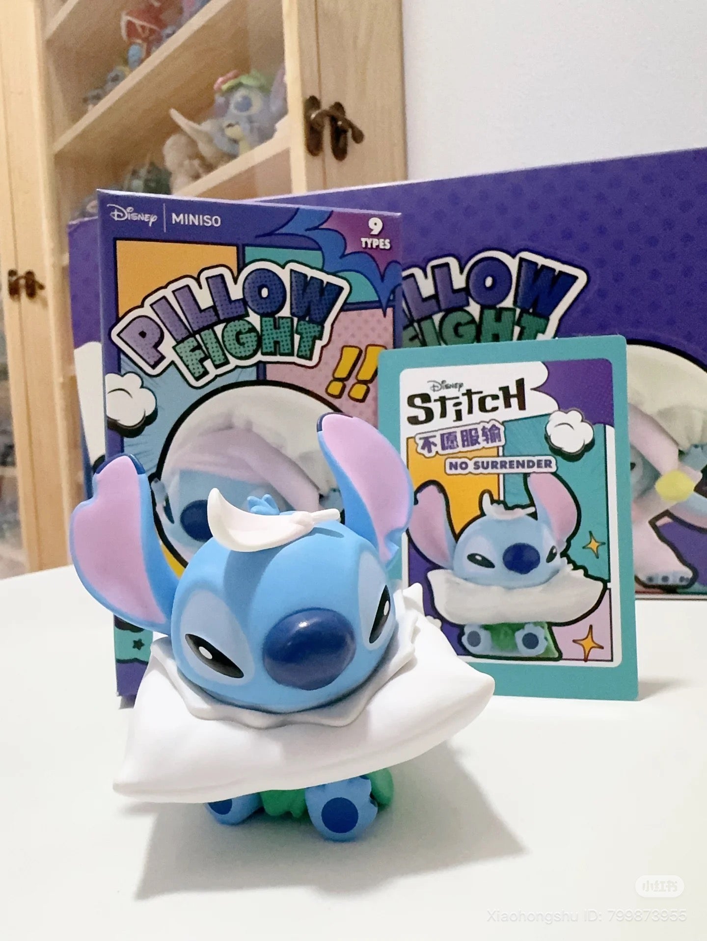 MINISO Stitch Pillow Fight Series Figures
