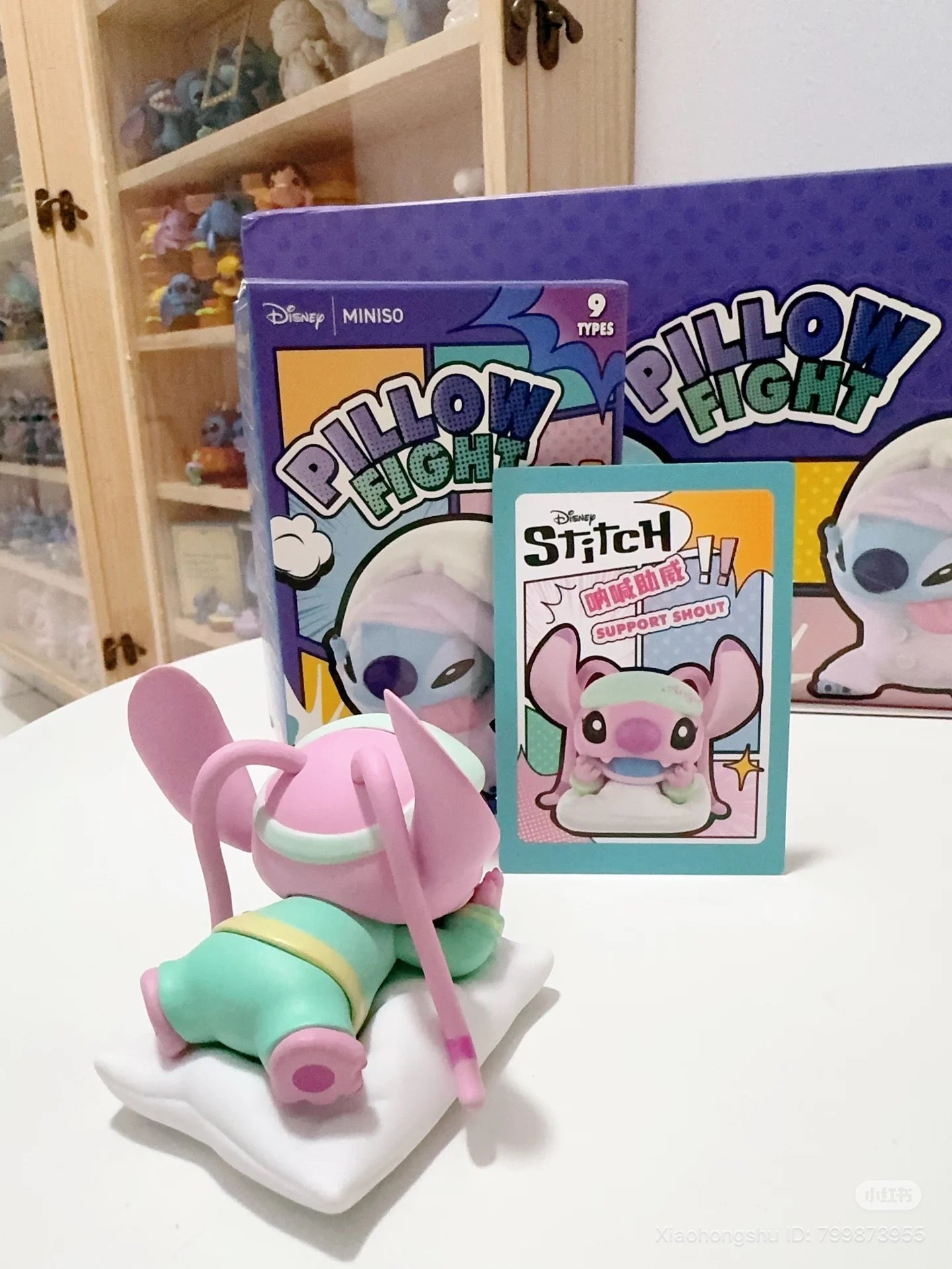 MINISO Stitch Pillow Fight Series Figures