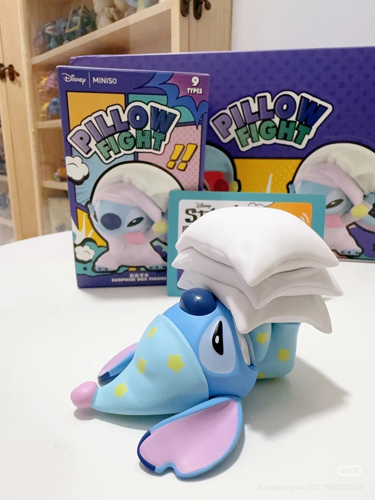 MINISO Stitch Pillow Fight Series Figures