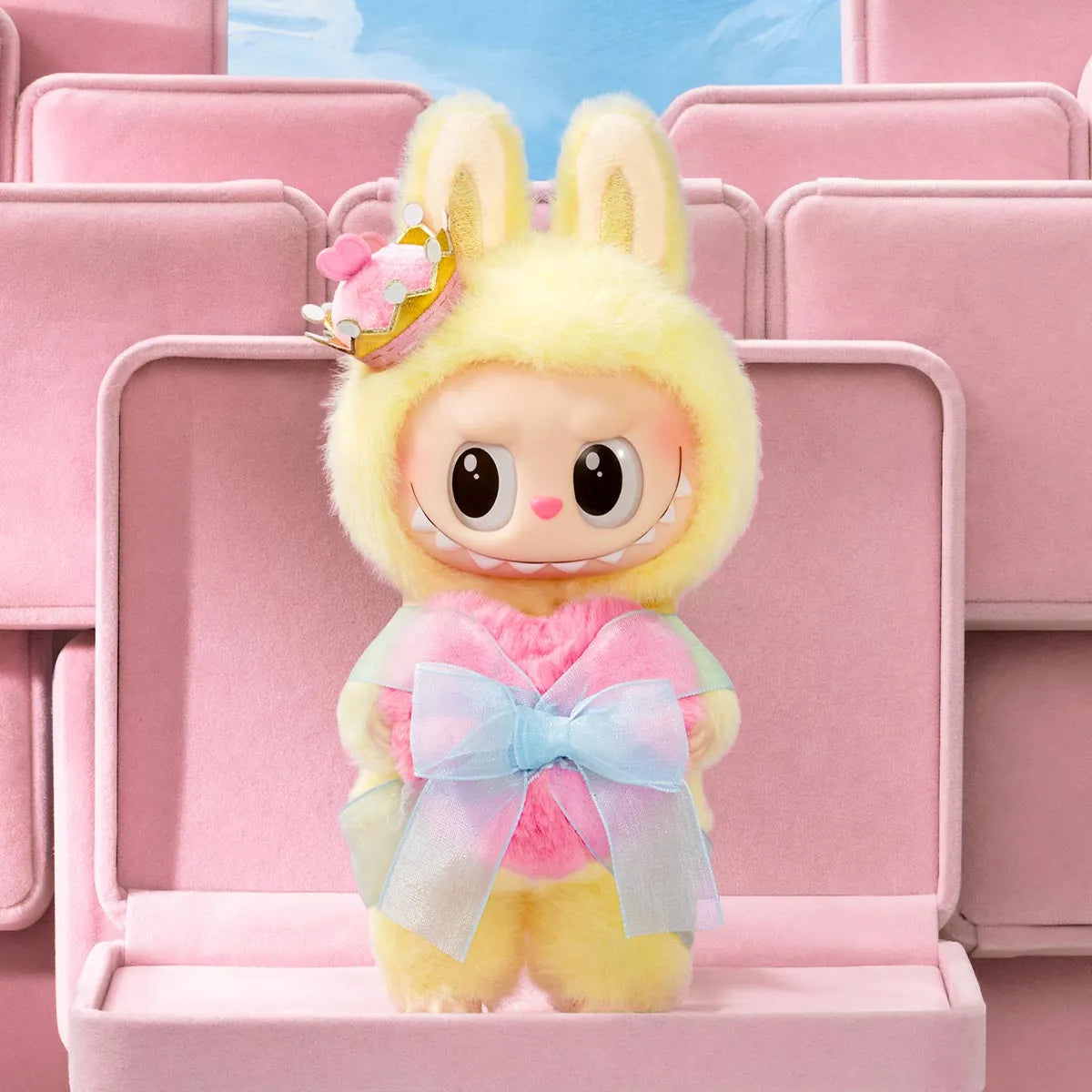 THE MONSTERS Labubu Let's Checkmate Series-Vinyl Plush Hanging Card