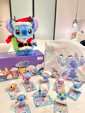 MINISO Stitch Pillow Fight Series Figures