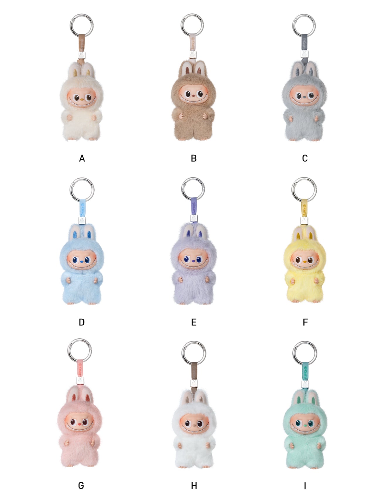 Pop Mart Labubu The Monster PIN FOR LOVE SERIES - Vinyl Plush Pendant blind box