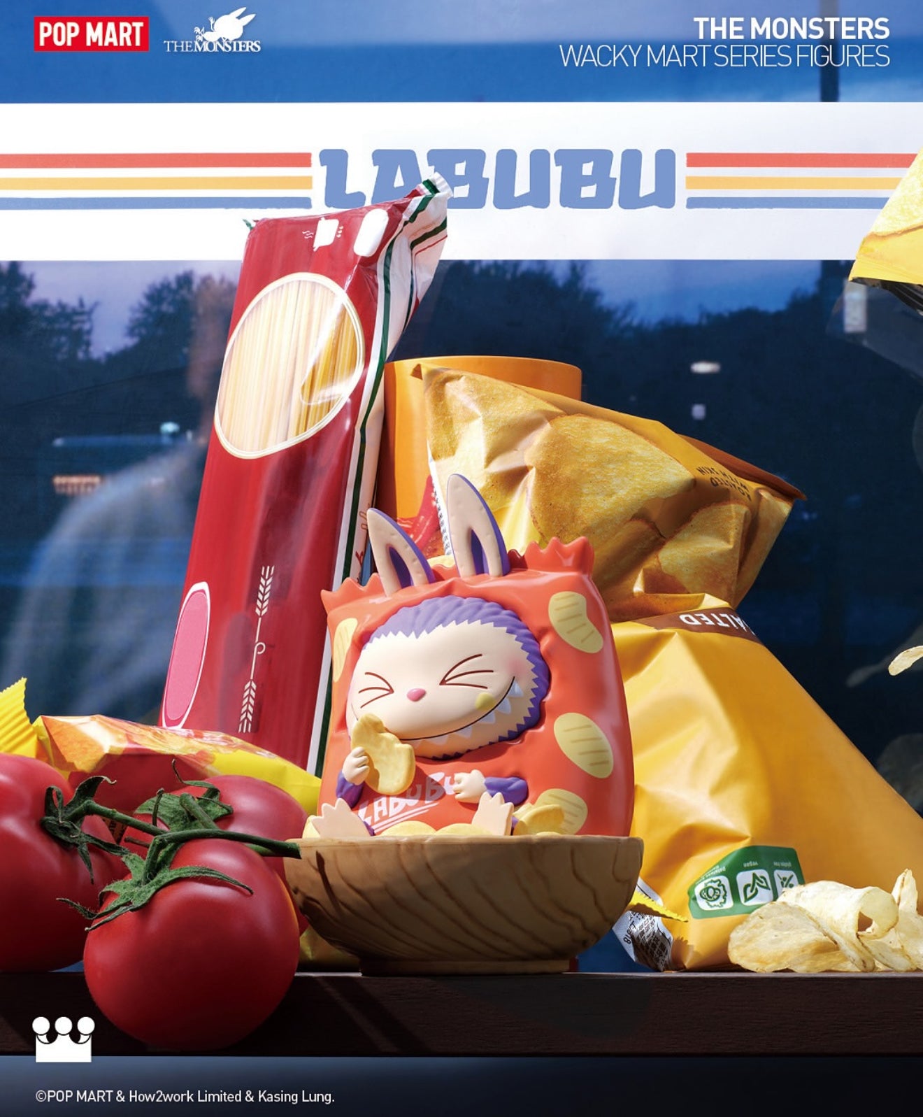 THE MONSTERS Labubu Wacky Mart Series Figures