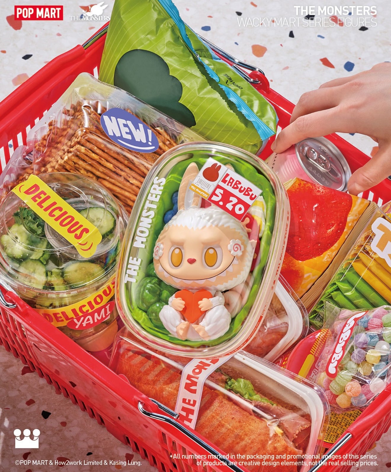 THE MONSTERS Labubu Wacky Mart Series Figures