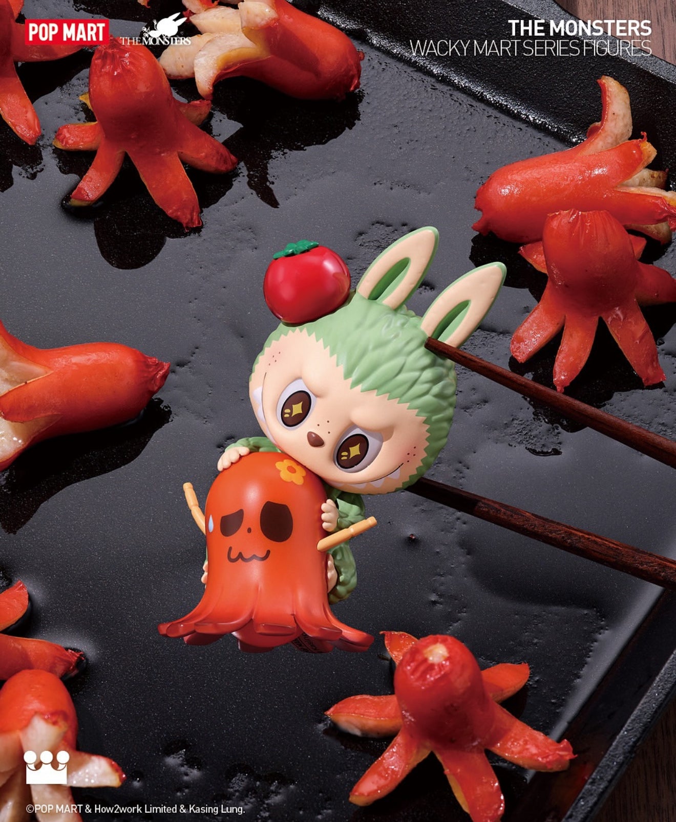 THE MONSTERS Labubu Wacky Mart Series Figures