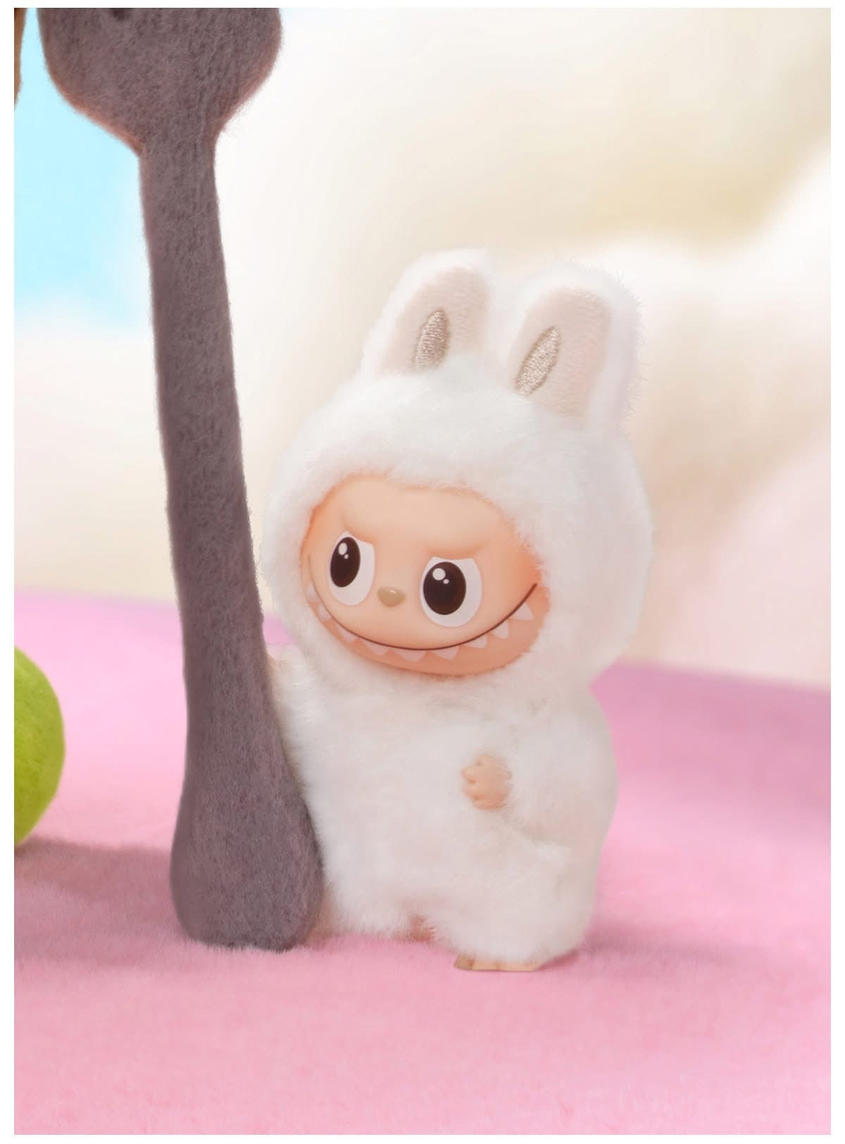 Pop Mart Labubu The Monster PIN FOR LOVE SERIES - Vinyl Plush Pendant blind box