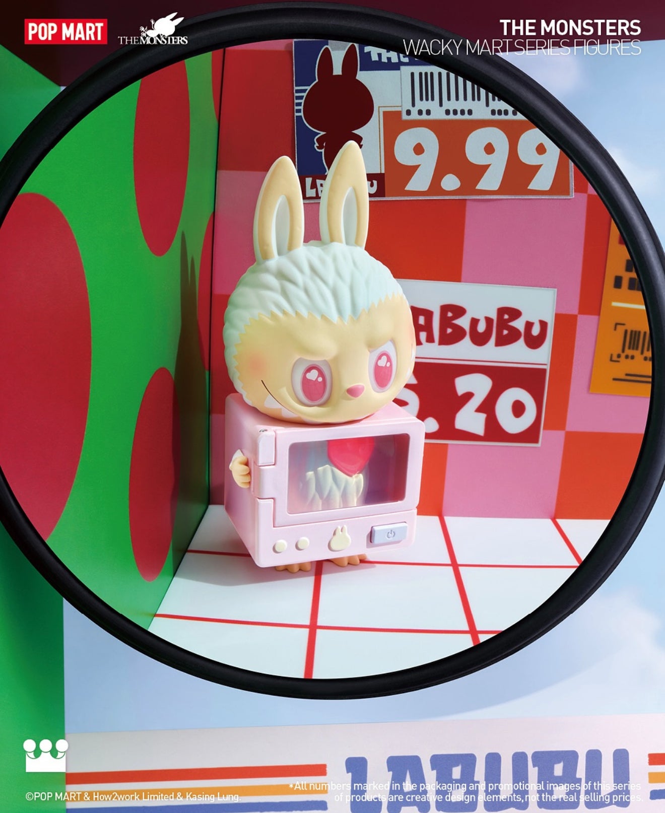 THE MONSTERS Labubu Wacky Mart Series Figures