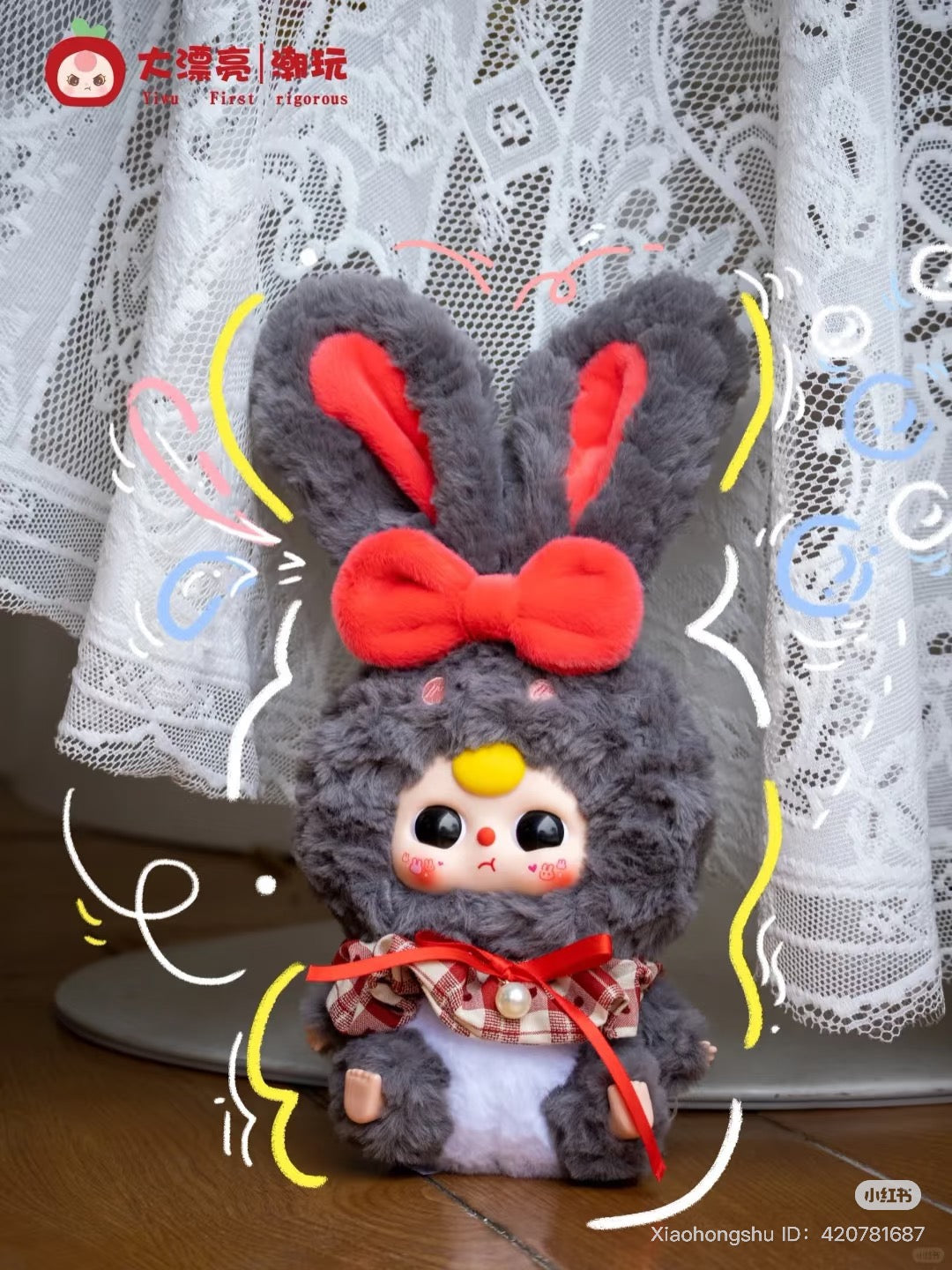 Baby Three - Lilly Town Rabbit - Version 2
