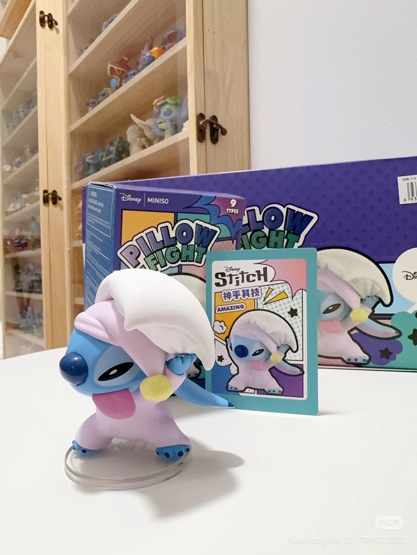 MINISO Stitch Pillow Fight Series Figures